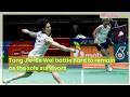Tang Jie-Ee Wei battle hard to remain as the sole survivors