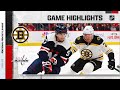 Bruins @ Capitals 4/10 | NHL Highlights 2022