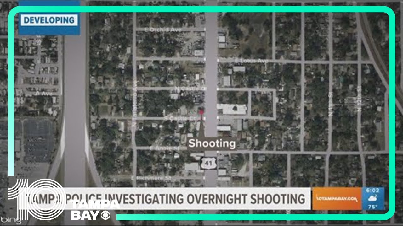 Tampa police investigating overnight shooting
