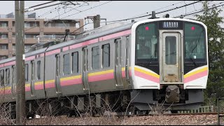 E129系B6+A20編成【4K】信越本線下り441M