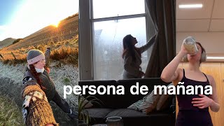 convirtiendome en una persona de mañana (sin alarma)