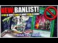 New massive banlist this is the best one  banlist live reaction  yugioh master duel