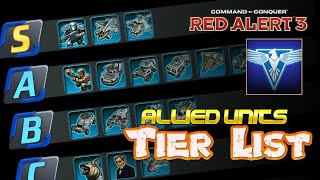 Allied Units Competitive Tier List | Red Alert 3