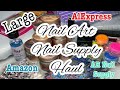 Large AliExpress Nail Art Haul | Amazon | AR Nail Supply