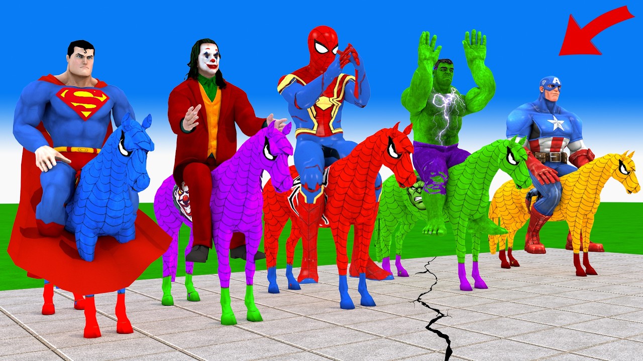 Long Slide Game With Cow Elephant Gorilla Hippopotamus Tiger 3d Animal Game Funny 3d Animals