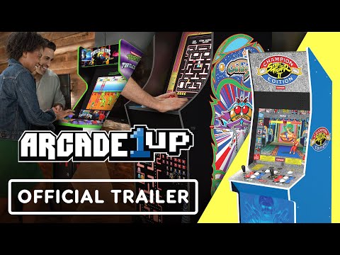 Turtles in Time & Street Fighter 2 - Official Arcade1up Cabinets Reveal Trailer | Summer of Gaming