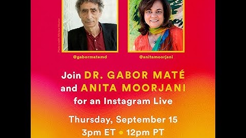 The Myth of Normal with Dr. Gabor Mate