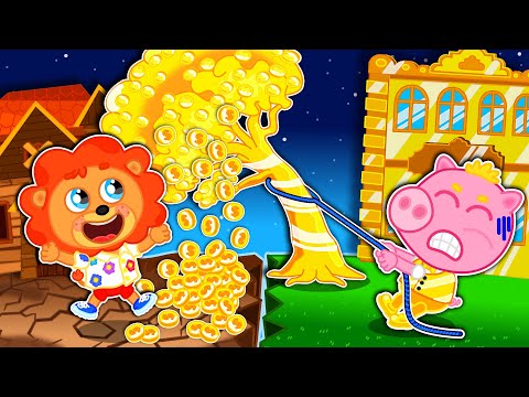 Маша и Леопольд. Денежное дерево - Мультик для детей - Lion Family на русском