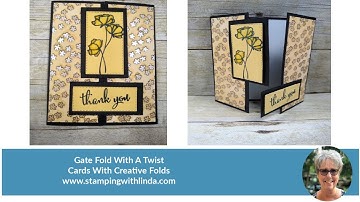 Gate Fold Card With A Twist