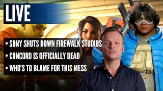 Sony Shuts Down Firewalk Studios | Concord Is Officially Dead | Who Is to Blame For this Mess