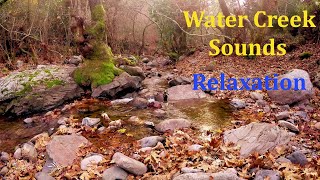 Soothing Water Creek Sounds: Ultimate Relaxation Ambience River Sound Relax Study Sleep Meditation