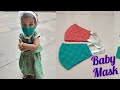 Baby mask cutting & stitching|easy baby mask cutting and stitching|kids mask cutting and stitching