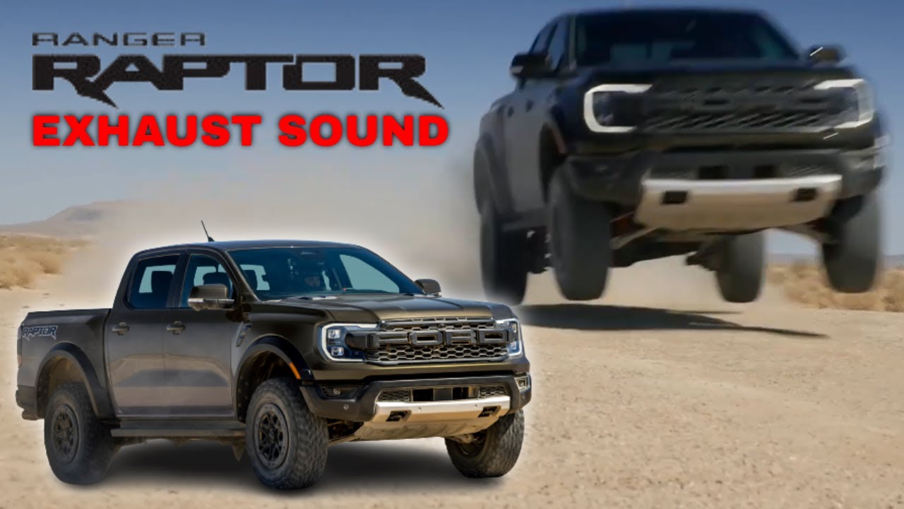 NEW 2024 Ford Ranger Raptor Exhaust Sound 