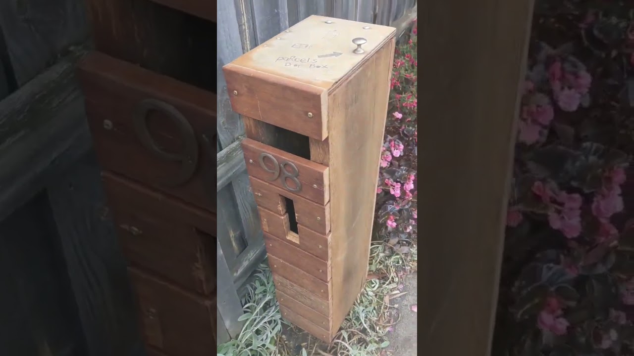 Recycling materials DIY Security Parcel and mail box ☑️ ✉️💌📦