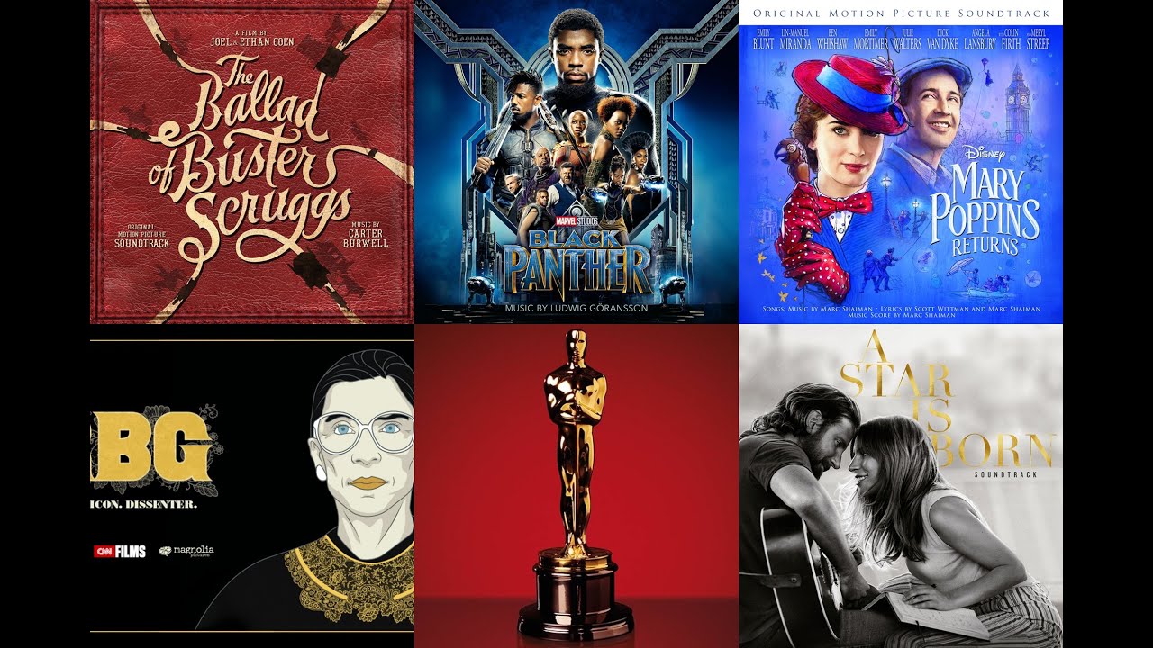 Best Song Nominees Oscars 2018 2019 Youtube