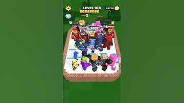 Hero Craft Merge Master Game #shorts #gaming #gameplay #funny Max Level 188