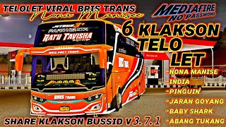 FREE DOWNLOAD!!! SHARE 6 KLAKSON TELOLET TERBARU BUSSID BRIS TRANS LINK MEDIAFIRE NO PASSWORD