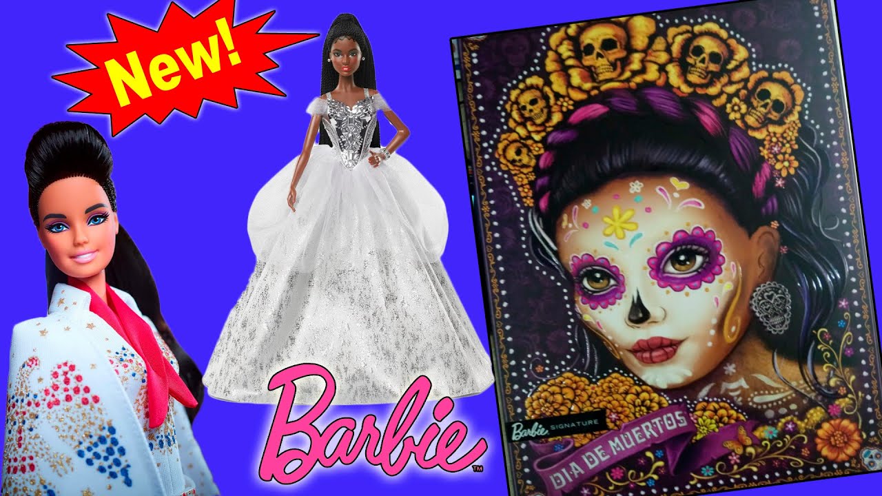NEW 2021 Barbie: Elvis Presley, Muertos dolls, Advent Calendar, Holiday & MORE