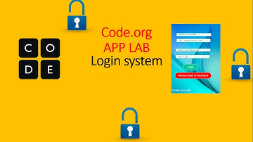 Code.org App Lab. Login System #Tutorial5