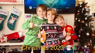 Unwrapping Christmas presents at Butlins Minehead 2023