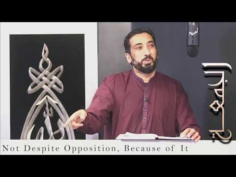 Khutbah: Not Despite Opposition, Because of It
