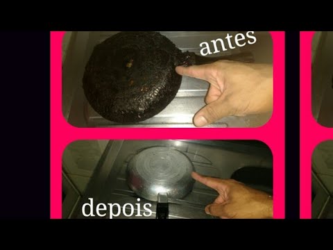 Vídeo: Como limpar a frigideira dos depósitos de carbono em casa