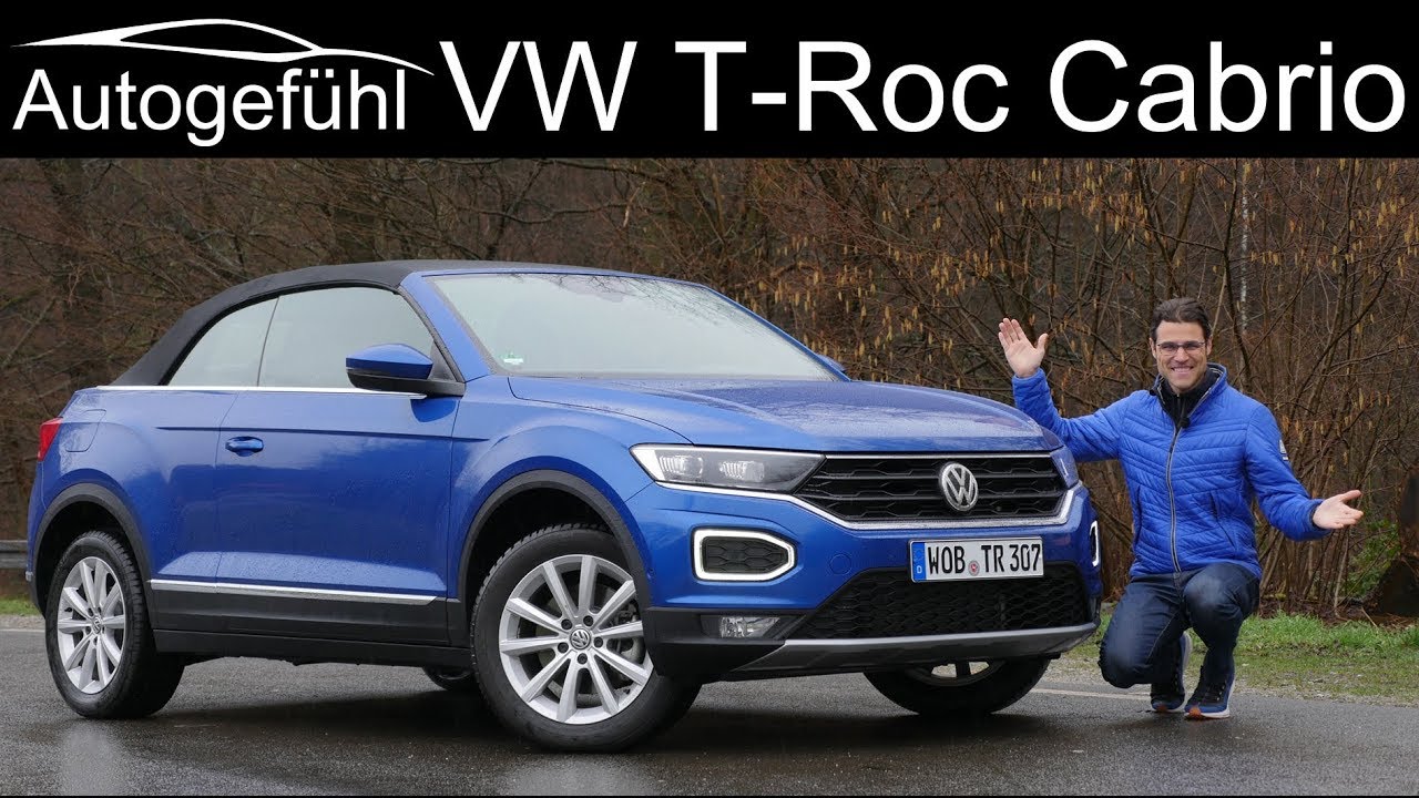 VW T-Roc Cab Edition Grey Is Built For Blue Skies, Limited To 999