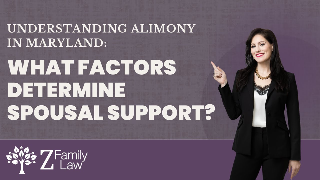 Понимание вопроса алиментов в штате Мэриленд: какие факторы определяют размер супружеской поддержки?