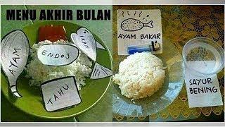 15 Meme lucu menu makanan tanggal tua ini bikin cengar-cengir