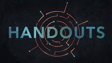 Alchemy Guides: Creating and Giving Out Handouts