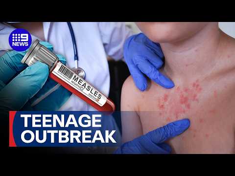 Three teenagers contract measles in Adelaide outbreak | 9 News Australia