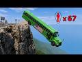 BeamNG.drive High-Speed Car Crashes #60 – Who Survives?