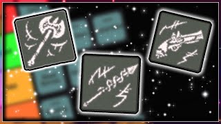 WEAPON TYPE TIERLIST | Deepwoken