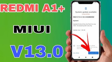 Xiaomi #Redmi A1 Plus System Update | MiUi V13.0 | Redm
