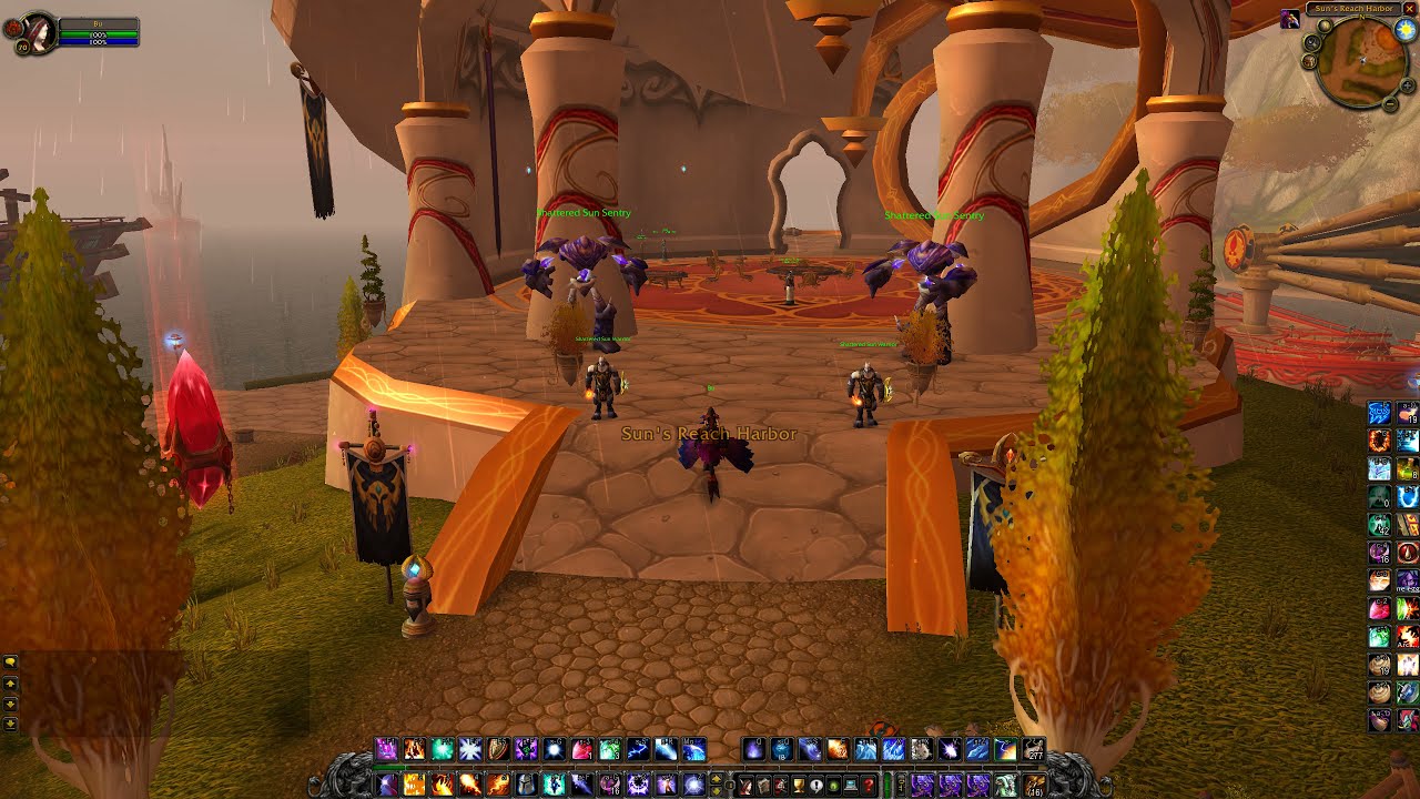 Design: Sparkling Empyrean Sapphire, WoW TBC patch 2.4.0. (Shattered Sun Offensive rep.)