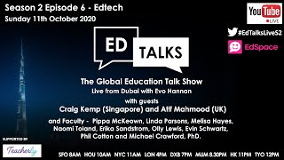 Education Talks Live - Season 2, Episode 6 'Edtech' for teachers, NQTs and schools