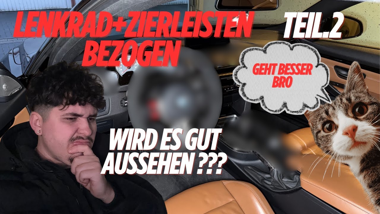BMW M4 Lenkrad, Zierleisten müssen NEU!!! Teil.2 //MostHatedBoyz