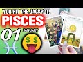 Pisces Jackpot! Daily Horoscope for Jan 1, 2026 ♓️