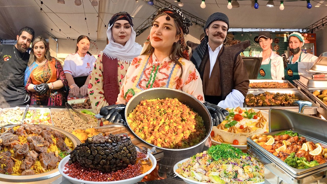 KURDISTAN’S LARGEST Street Food Festival in Slemani 2025 🇮🇶