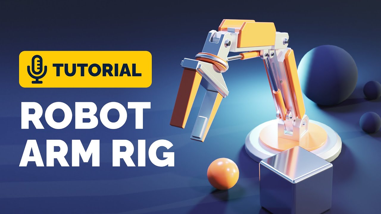 taktik Virkelig Lover Robotic Arm Rig Tutorial in Blender 3.3 | Polygon Runway - YouTube