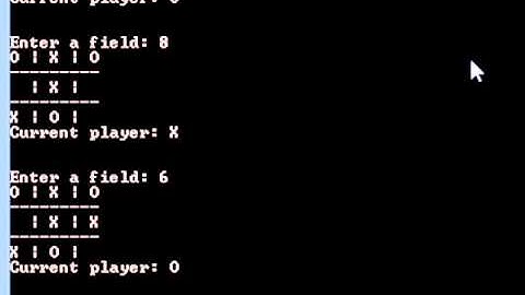 First C++ Game - Tic Tac Toe