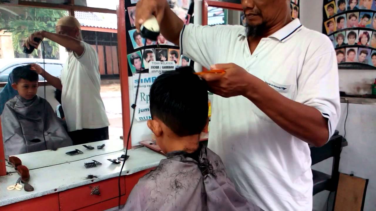 Cara Mencukur Rambut Dengan Hair Clipper How To Cut The Hair YouTube