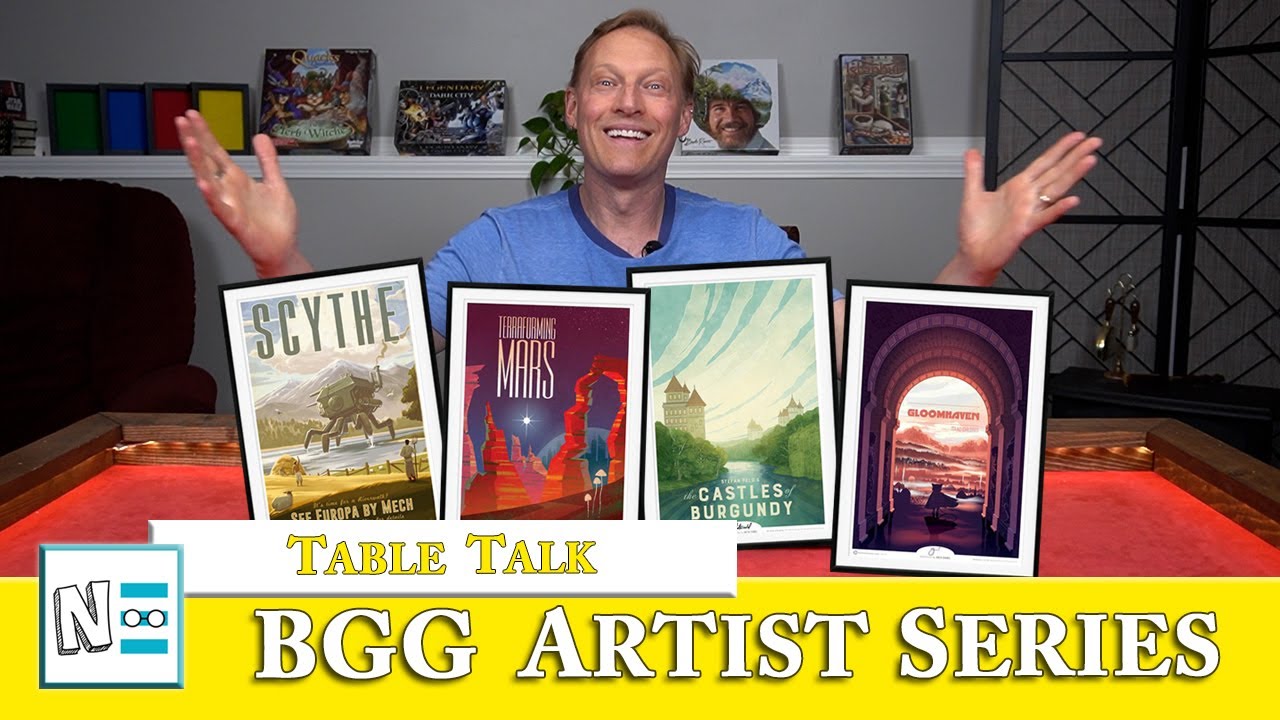 BGG Artist Series - Board Game Posters - YouTube