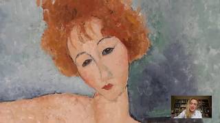 Barnes Takeout: Art Talk on Amedeo Modigliani’s Redheaded Girl in Evening Dress