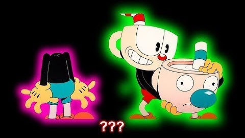 THE CUPHEAD SHOW! "Retractable Head!" Sound Variations in 30 Seconds