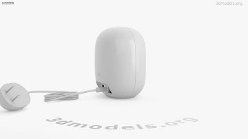 Google Nest WiFi Pro 3D model by 3DModels.org
