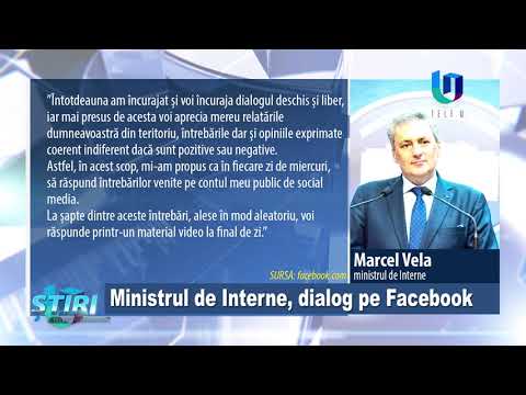 Ministrul de Interne, dialog pe Facebook