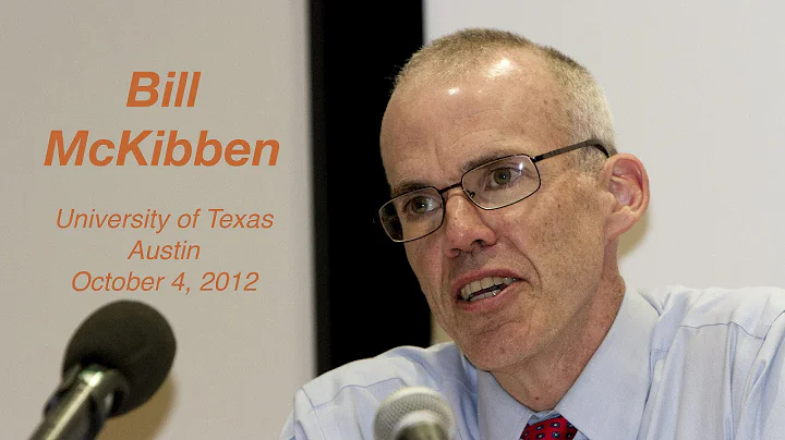 Bill McKibben Speaks At UT Austin