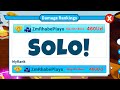 How to solo the server boss in weapon fighting simulator wfs   roblox