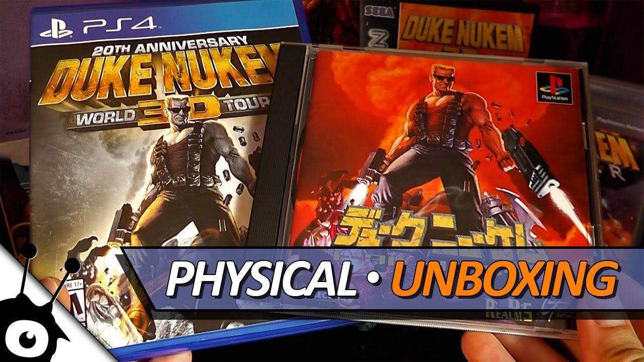 Nukem 3D: 20th Anniversary World Tour (PS4, Exclusive) • Unboxing - YouTube